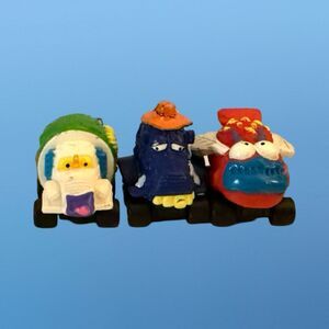 Trash Pack TRASH WHEELS Rubber Squishy Cars Splatter Fly Muck Truck T Ractor A3